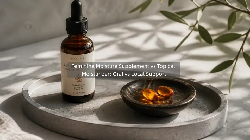 Feminine Moisture Supplement vs Topical Moisturizer: Oral vs Local Support